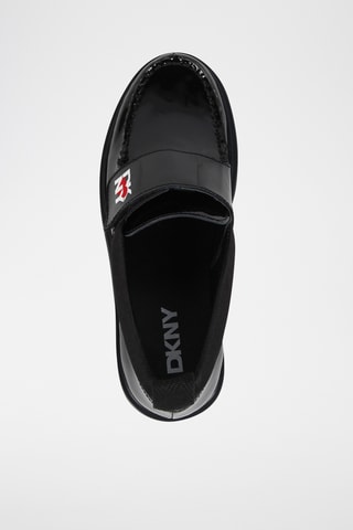 Lakleren Mocassins met Hak - Zwart - DKNY