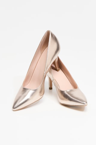 Sapatos de salto - Dourado