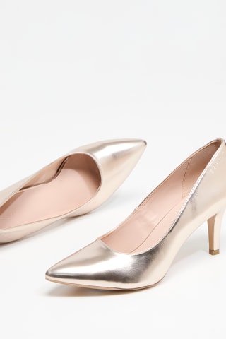 Sapatos de salto - Dourado