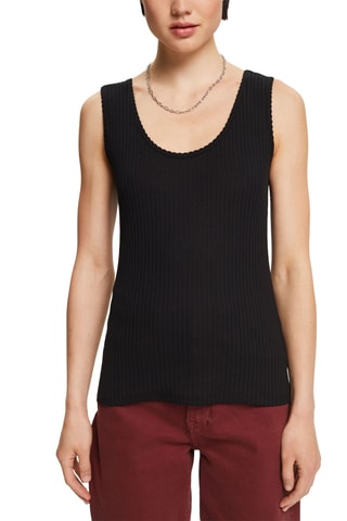 Camisola de alças Preto