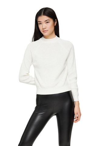 Camisola em algodão biológico - Branco