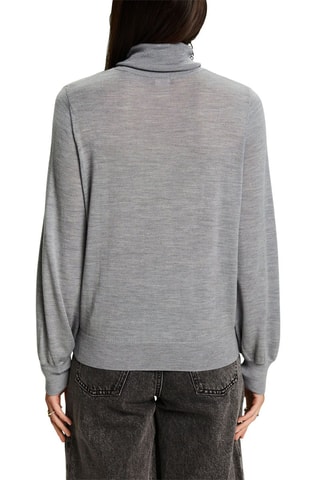 Pull en laine - Gris chiné