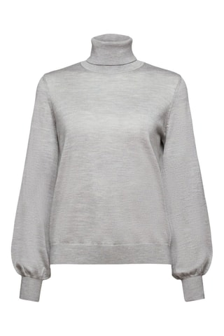 Pull en laine - Gris chiné