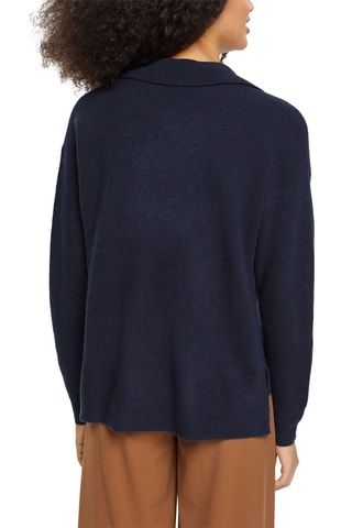 Pull en laine Bleu marine