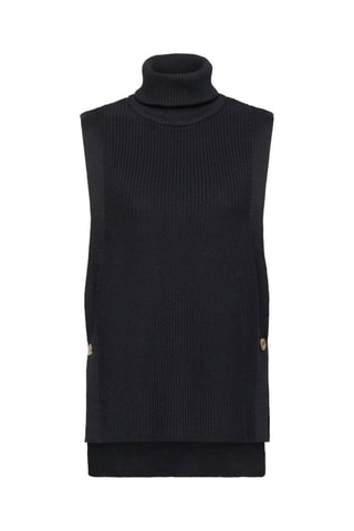 Camisola sem mangas - Preto