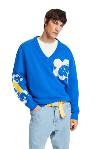 Camisola - Azul-cobalto