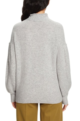 Pull en laine - Gris clair chiné