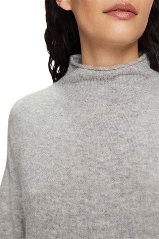 Pull en laine - Gris clair chiné