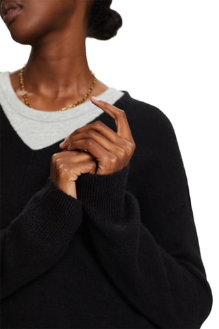 Pull en laine - Noir