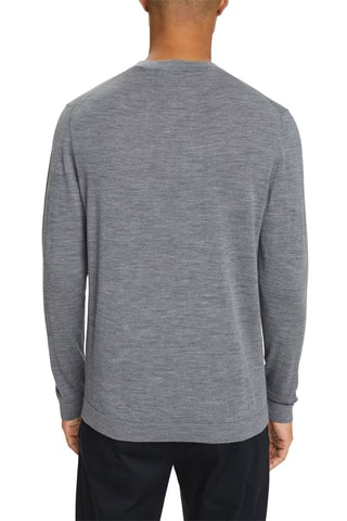Camisola de lã - Cinzento-escuro mesclado
