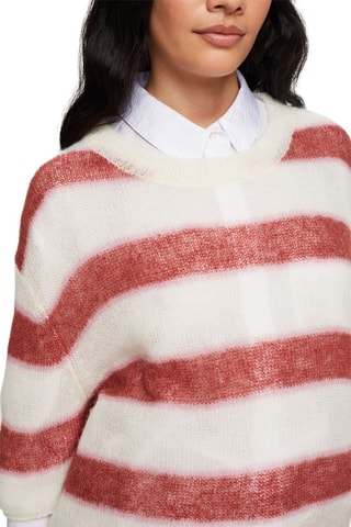 Camisola em lã e alpaca - Branco