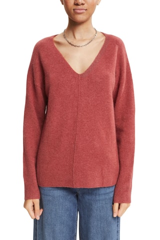 Pull en laine - Bordeaux