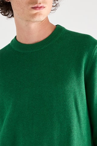 Camisola - Verde-escuro