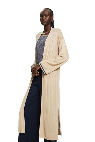 Gilet long - Beige