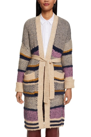 Gilet long Beige