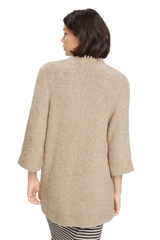 Gilet en laine et alpaga - Taupe
