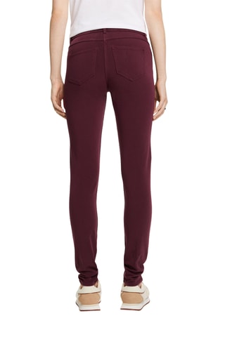Pantalon en coton biologique - Bordeaux