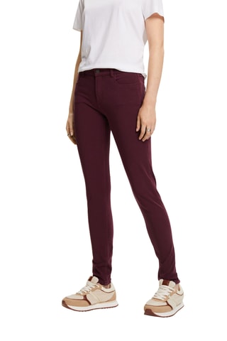 Pantalon en coton biologique - Bordeaux