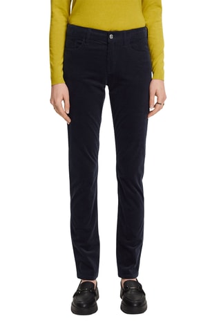 Pantalon en velours - Bleu marine