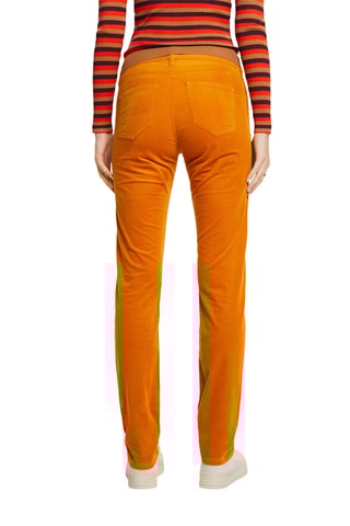 Pantalon en velours - Jaune
