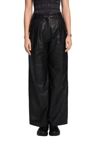 Pantalon taille haute - Noir