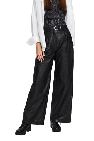 Pantalon taille haute - Noir