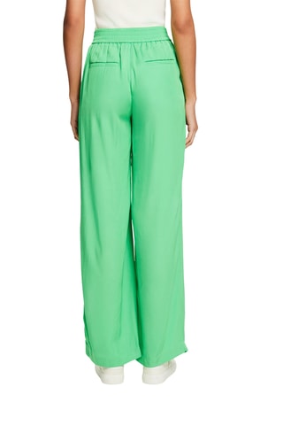 Pantalon taille haute - Vert citron