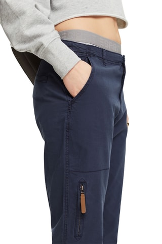 Pantalon cargo 7/8 - Bleu marine