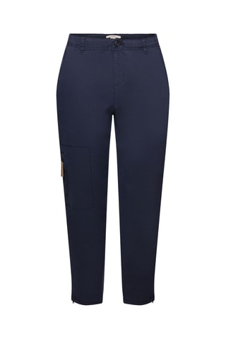 Pantalon cargo 7/8 - Bleu marine