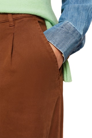 Pantalon taille haute - Beige