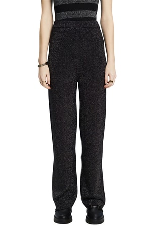 Broek Hoge Taille - Zwart