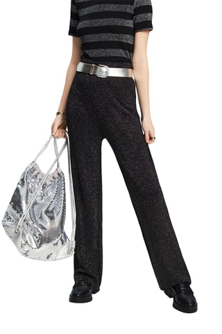 Broek Hoge Taille - Zwart