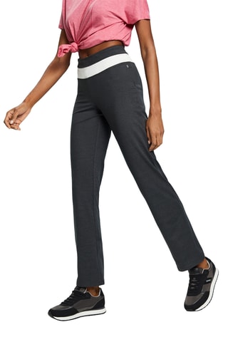 Pantalon taille haute - Noir