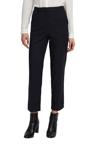 Pantalon 7/8 taille haute - Noir