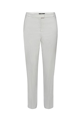 Pantalon taille haute - Gris