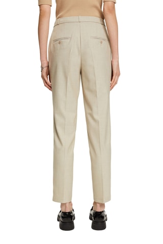 Pantalon taille haute - Kaki