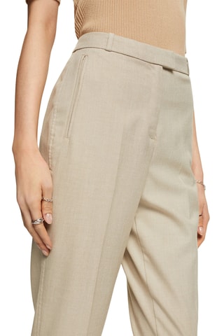 Pantalon taille haute - Kaki