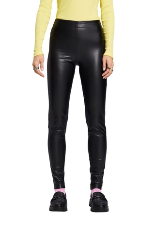 Pantalon taille haute - Noir