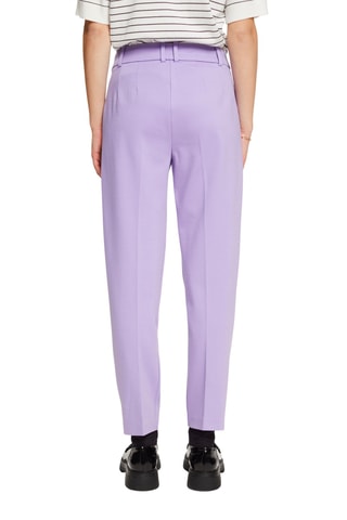 Pantalon droit Mauve