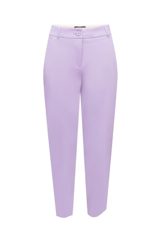 Pantalon droit Mauve