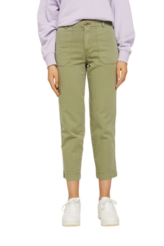 Pantalon droit 7/8 - Kaki