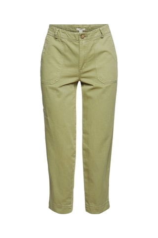 Pantalon droit 7/8 - Kaki