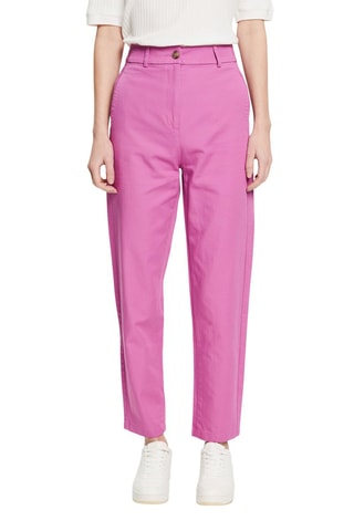 Pantalon droit Rose