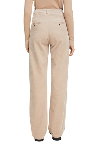 Broek Hoge Taille - Beige