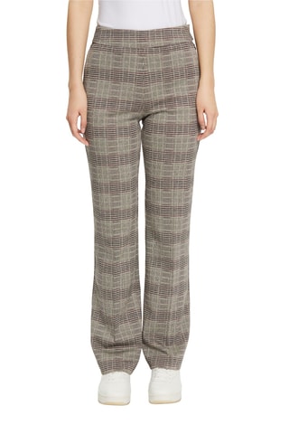 Pantalon wide legs taille haute Gris