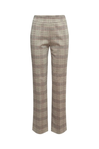 Pantalon wide legs taille haute Gris