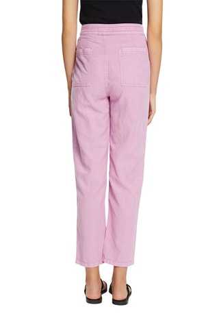 Pantalon taille haute 7/8 - Mauve