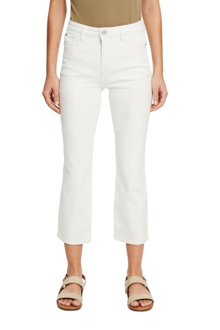 Pantalon droit 7/8 Blanc