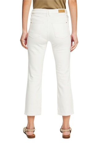 Pantalon droit 7/8 Blanc