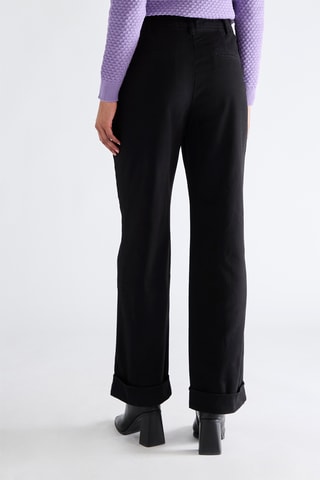 Pantalon taille haute - Noir